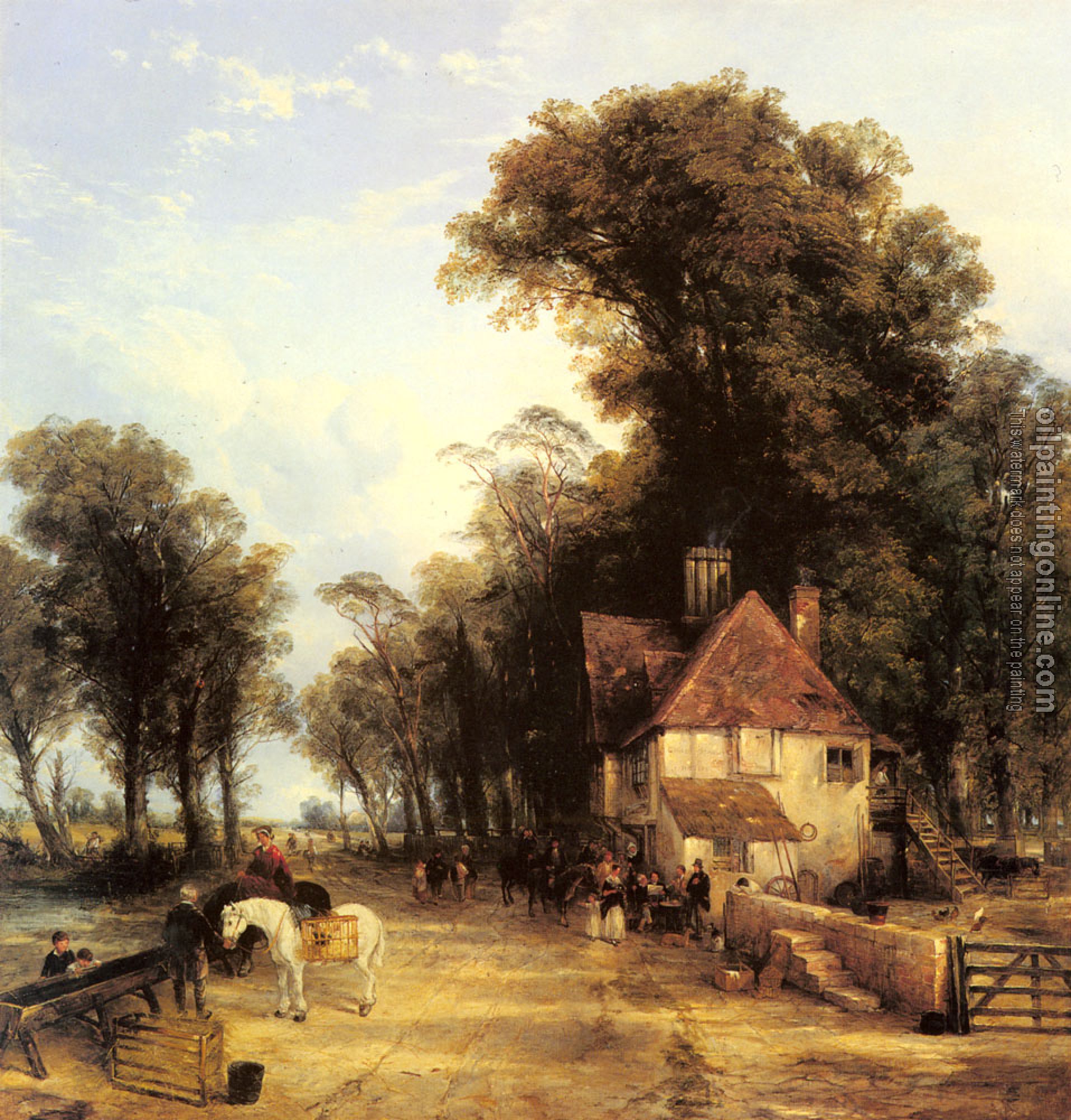 Thomas Creswick - The Nearest Way in Summer